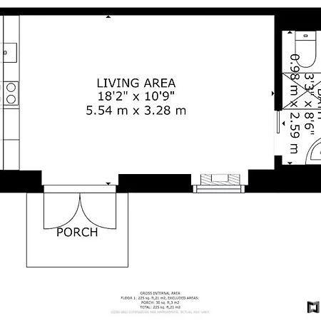 District, Mountain Views, Accessible Bothy Appartement